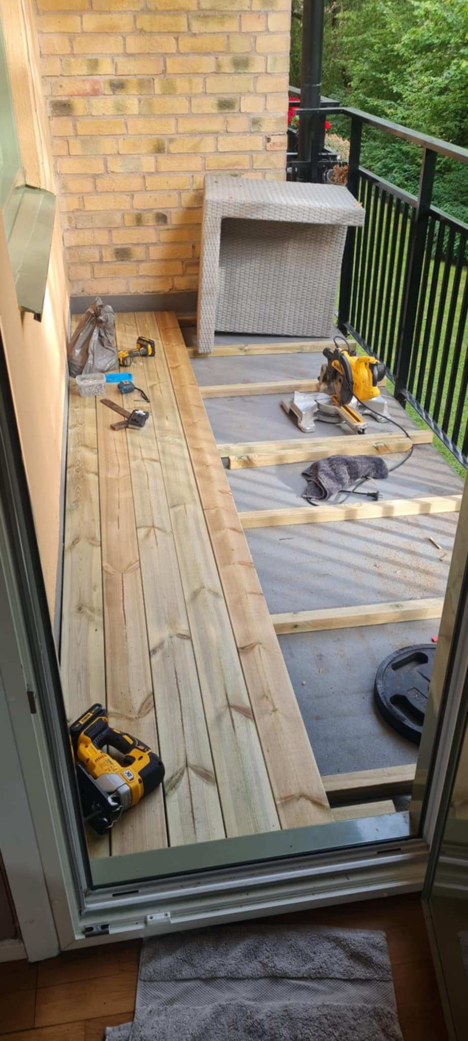 Vass som avskärmning